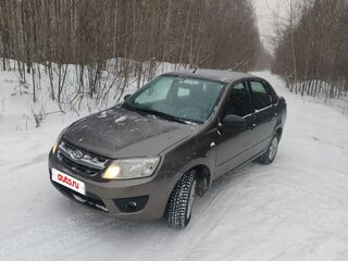 2016 Lada (ВАЗ) Granta I, коричневый, 420000 рублей, вид 1