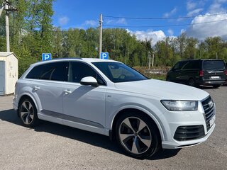 2018 Audi Q7 II (4M), белый, 4700000 рублей, вид 1
