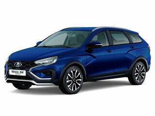 2025 Lada (ВАЗ) Vesta SW Cross I Рестайлинг (NG), синий, 2119000 рублей, вид 1