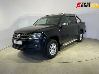 2015 Volkswagen Amarok Double Cab full-time I, чёрный, 1434000 рублей, вид 1