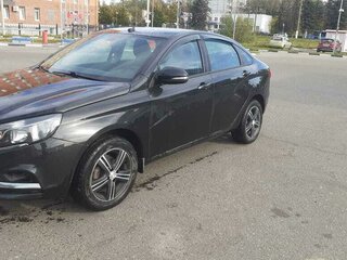 2017 Lada (ВАЗ) Vesta I, чёрный, 780000 рублей, вид 1