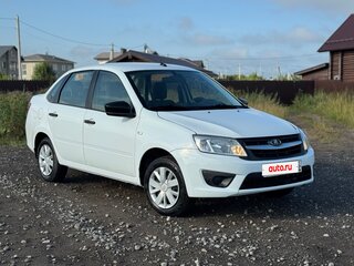 2018 Lada (ВАЗ) Granta I Рестайлинг, белый, 470000 рублей, вид 1