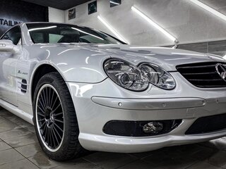 2002 Mercedes-Benz SL-Класс AMG 55 AMG II (R230), серебристый, 4000000 рублей, вид 1