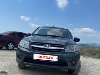 2016 Lada (ВАЗ) Granta I, серый, 430000 рублей, вид 1