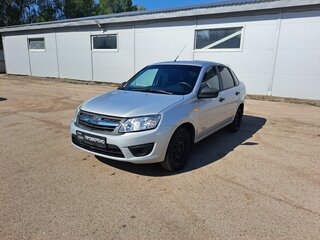 2016 Lada (ВАЗ) Granta I, серебристый, 539000 рублей, вид 1