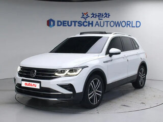 2021 Volkswagen Tiguan Allspace II, белый, 2065000 рублей, вид 1