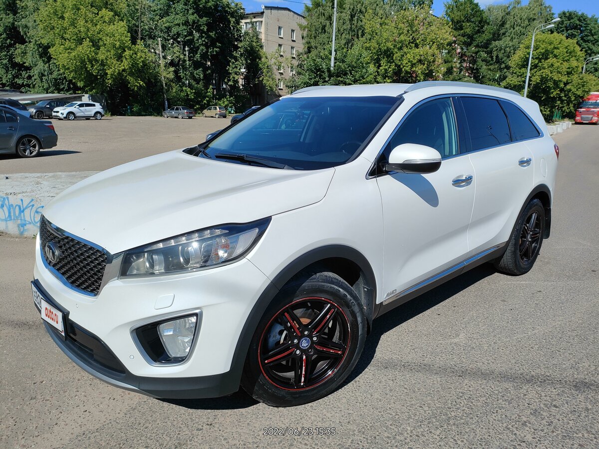 Купить б/у Kia Sorento III Prime 2.2d AT (200 л.с.) 4WD дизель автомат ...