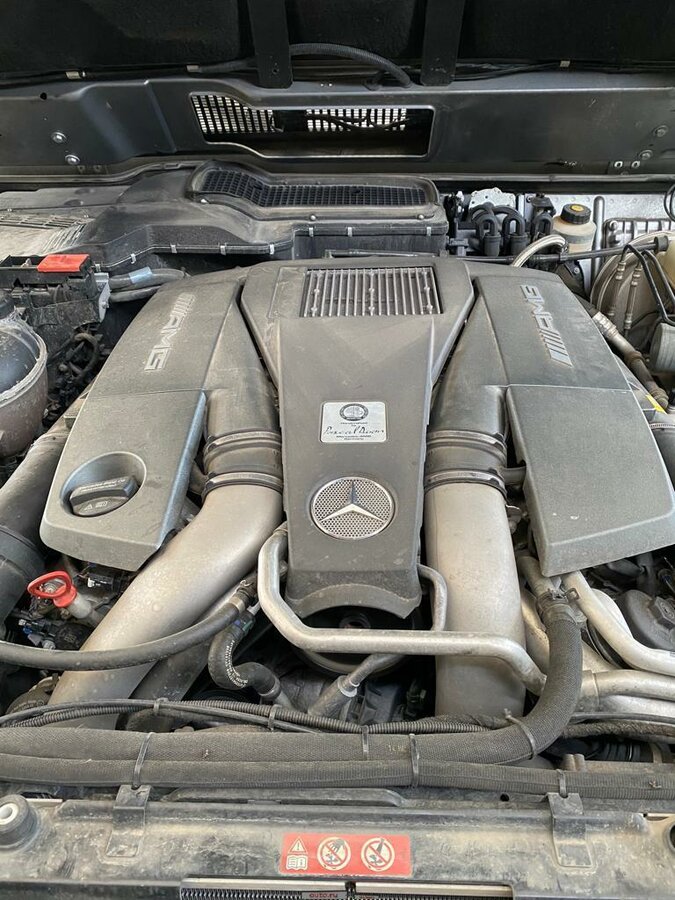 2016 Mercedes-Benz G-Класс AMG 63 AMG I (W463) Рестайлинг 3, серебристый, 7000000 рублей - вид 4