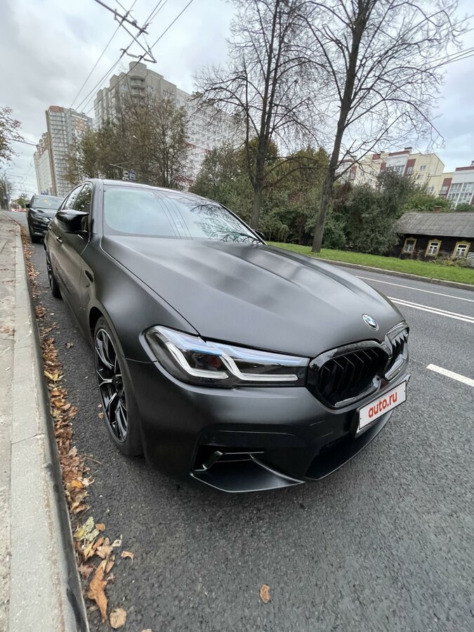 2021 BMW M5 Competition VI (F90) Рестайлинг, чёрный, 11490000 рублей - вид 2