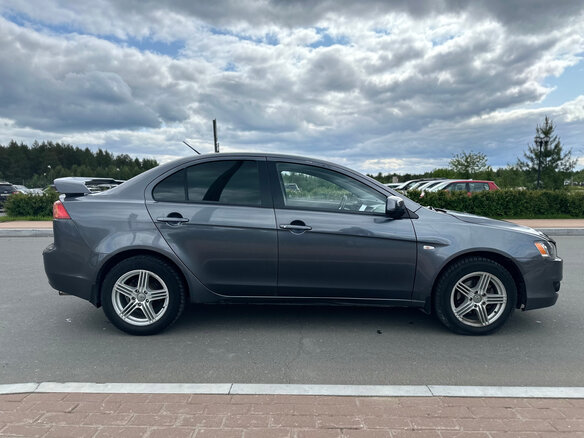 2007 Mitsubishi Lancer X, серый, 580000 рублей - вид 5