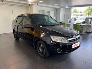 2012 Lada (ВАЗ) Granta I, чёрный, 305000 рублей, вид 1