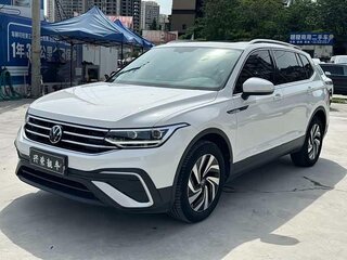 2021 Volkswagen Tiguan L II Рестайлинг (China Market), белый, 2150065 рублей, вид 1