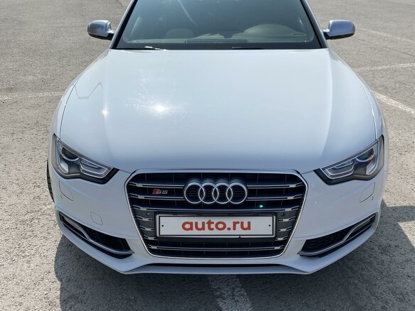 2012 Audi S5 I (8T) Рестайлинг, белый - вид 2