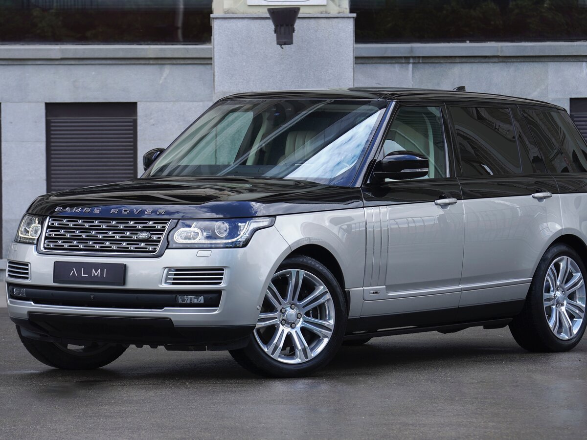 Купить б/у Land Rover Range Rover IV Long 5.0 AT (550 л.с.) 4WD бензин ...