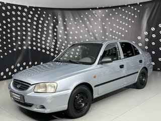 2008 Hyundai Accent ТагАЗ II, серебристый, 275000 рублей, вид 1