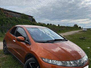 2008 Honda Civic VIII, оранжевый, 520000 рублей, вид 4