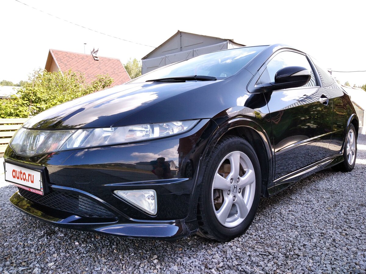Honda civic черный