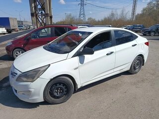 2016 Hyundai Solaris I Рестайлинг, белый, 370000 рублей, вид 1