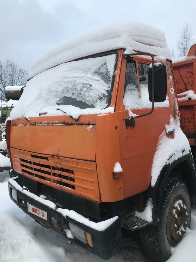 Камаз 55102 оранжевый