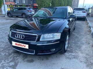 2003 Audi A8 Long II (D3), чёрный, 430000 рублей, вид 1