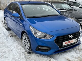 2017 Hyundai Solaris II, синий, 1150000 рублей, вид 1
