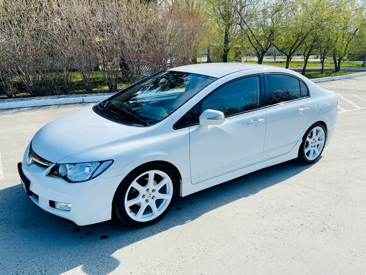 Honda Civic 2008 Р±РµР»С‹Р№