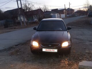 2007 Hyundai Accent ТагАЗ II, чёрный, 230000 рублей, вид 1