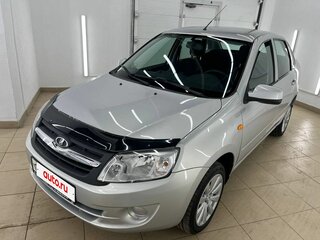2014 Lada (ВАЗ) Granta I, серебристый, 509000 рублей, вид 1