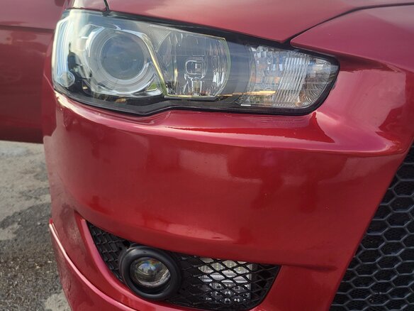 2007 Mitsubishi Lancer X, красный, 820000 рублей - вид 7