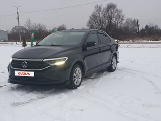 2020 Volkswagen Polo VI, чёрный, 1550000 рублей, вид 1