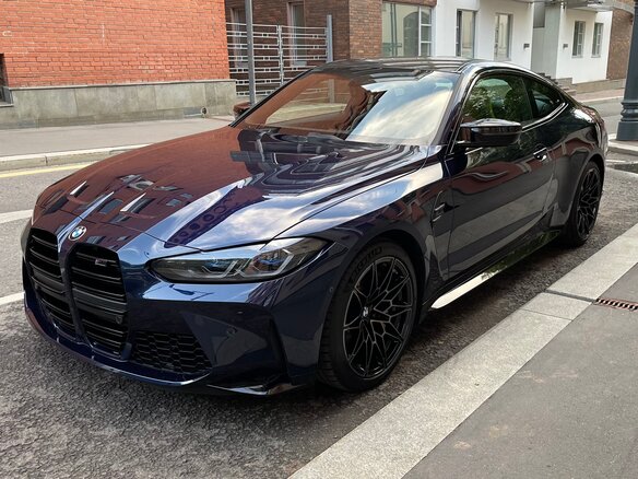 2021 BMW M4 Competition Package G82/G83, синий - вид 11
