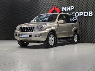 2004 Toyota Land Cruiser Prado 4-speed 120 Series, бежевый, 1610000 рублей, вид 1