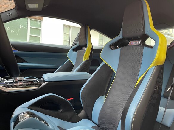 2021 BMW M4 Competition Package G82/G83, синий - вид 5