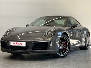 2017 Porsche 911 Carrera S VII (991) Рестайлинг, серый, 10390000 рублей, вид 1