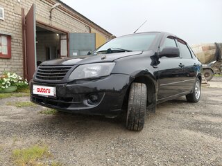 2013 Lada (ВАЗ) Granta I, чёрный, 210000 рублей, вид 1