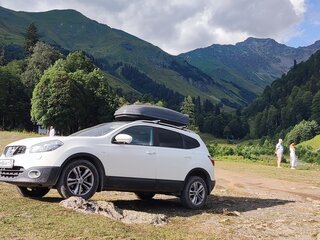 2012 Nissan Qashqai+2 I Рестайлинг, белый, 1050000 рублей, вид 1