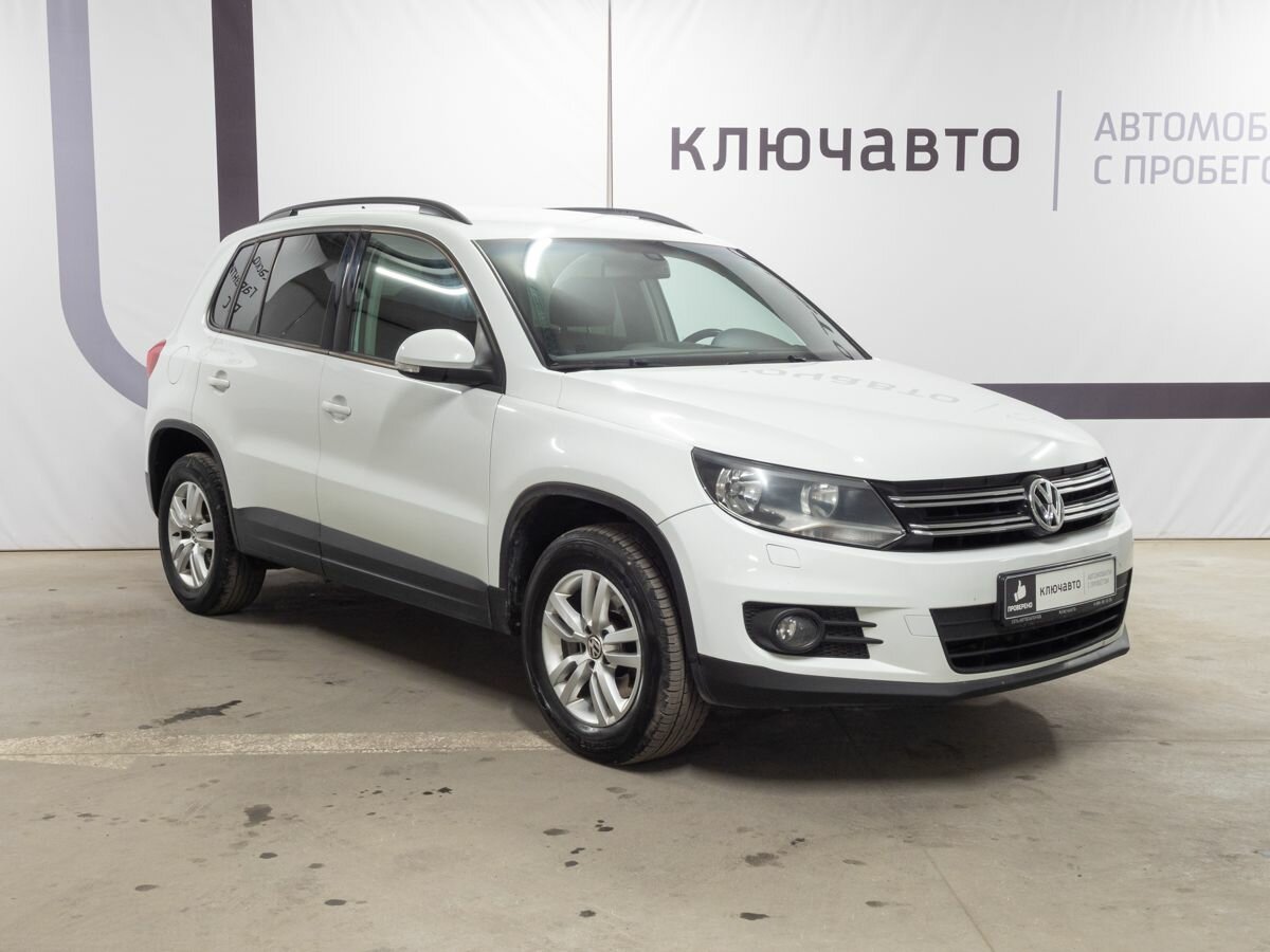 Tiguan 1 белый перламутр