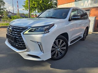 2018 Lexus LX 570 III Рестайлинг 2, белый, 8390000 рублей, вид 1