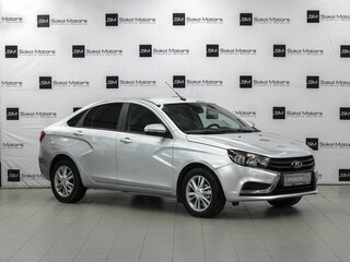 2017 Lada (ВАЗ) Vesta I, серебристый, 859900 рублей, вид 1