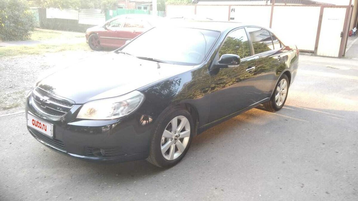 Chevrolet epica v250 рестайлинг
