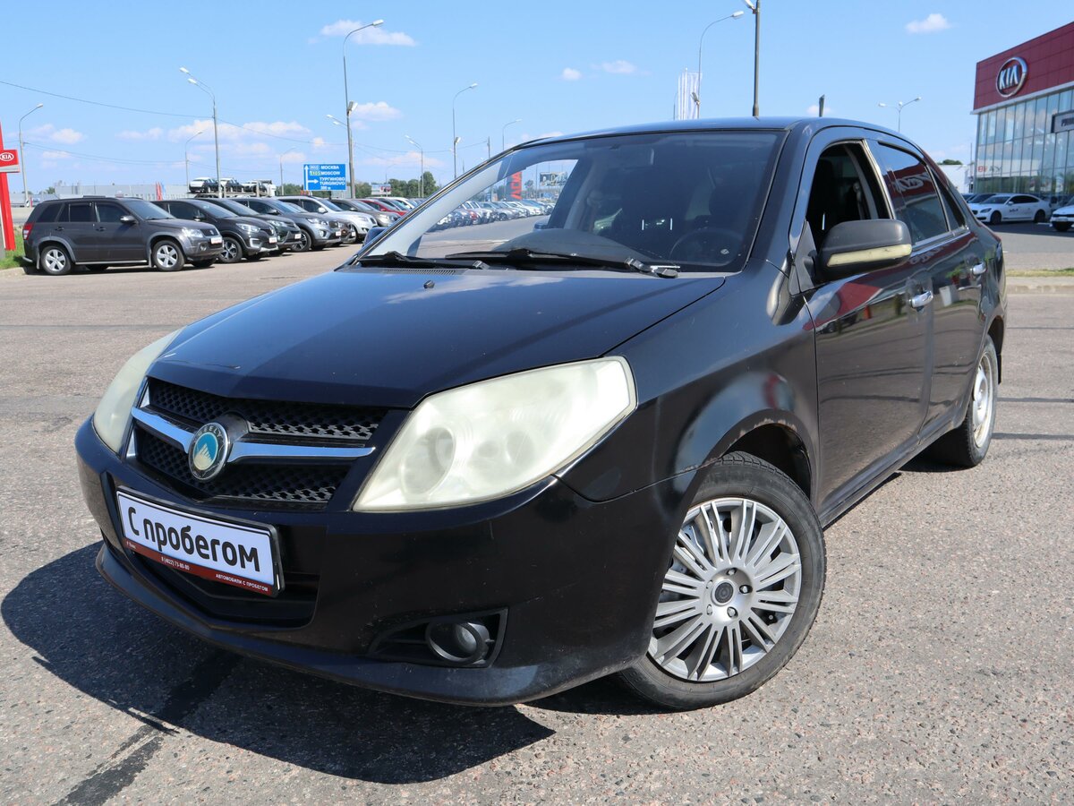 Купить б/у Geely MK I 1.5 MT (94 л.с.) бензин механика в Твери: чёрный ...