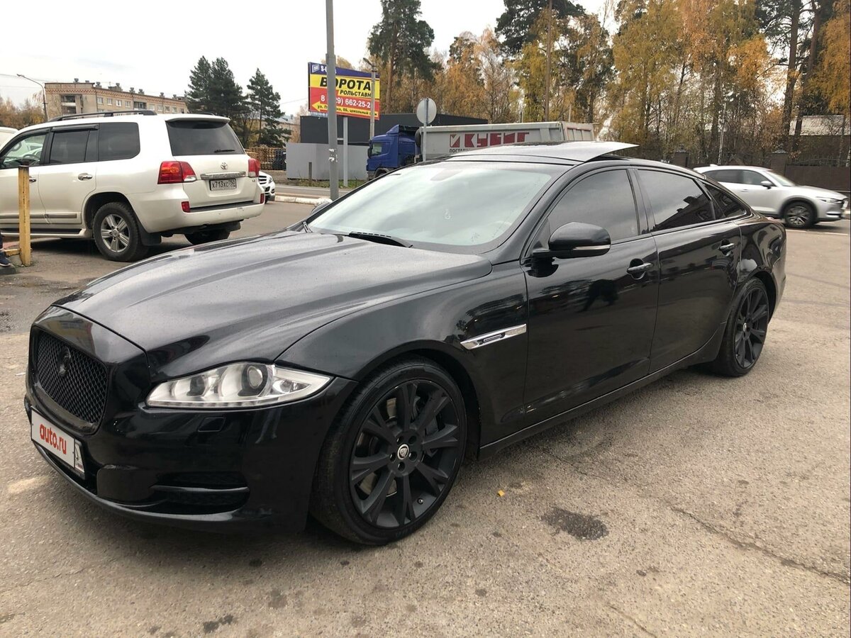 Ягуар XJ 2010 черный
