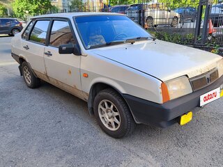 2001 Lada (ВАЗ) 21099, серебристый, 95000 рублей, вид 1