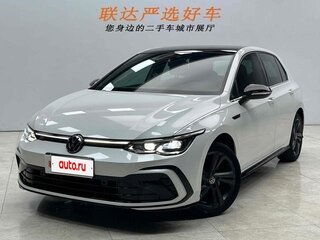 2021 Volkswagen Golf VIII, белый, 1750000 рублей, вид 1