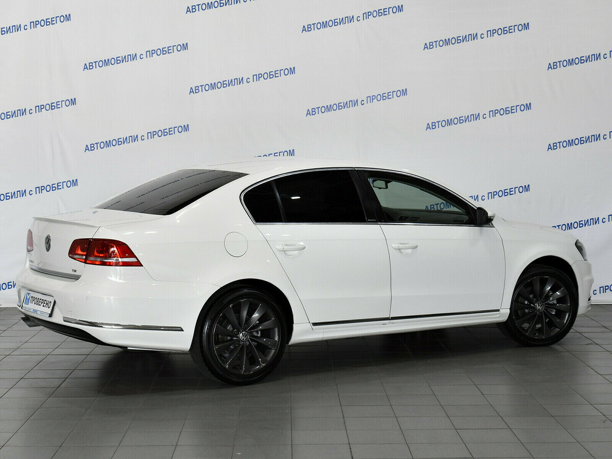 Passat b7 белый
