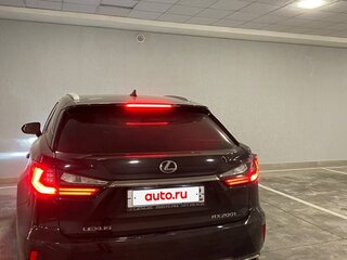 2017 Lexus RX 200t IV, чёрный, 3450000 рублей, вид 3