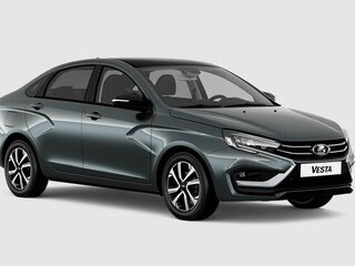 2025 Lada (ВАЗ) Vesta I Рестайлинг (NG), серый, 1646000 рублей, вид 1