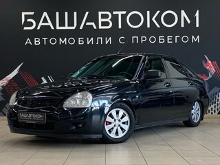 2011 Lada (ВАЗ) Priora I, чёрный, 220000 рублей, вид 1
