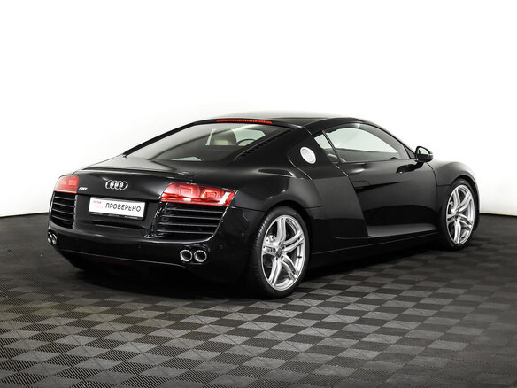 2007 Audi R8 V8 I (Typ 42), чёрный - вид 4