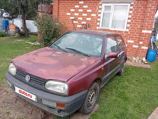1992 Volkswagen Golf III, красный, 80000 рублей, вид 1